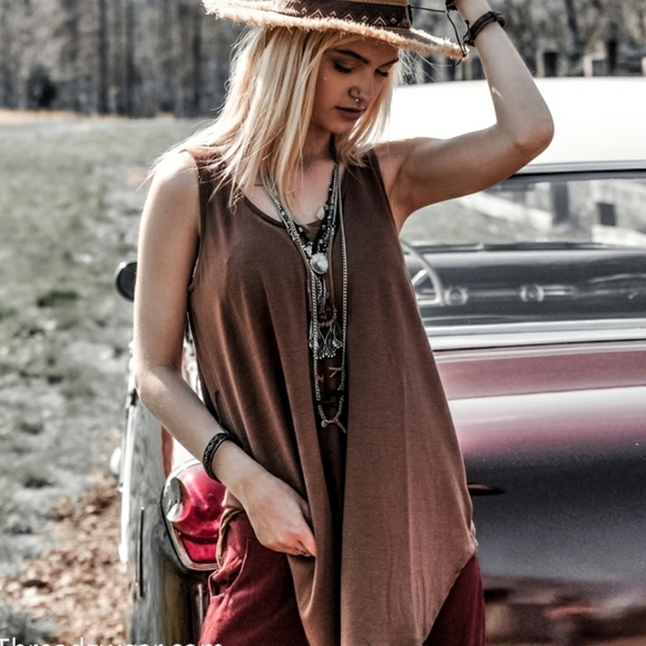 ♥️New boutique basic tunic tank - Picture 4 of 10